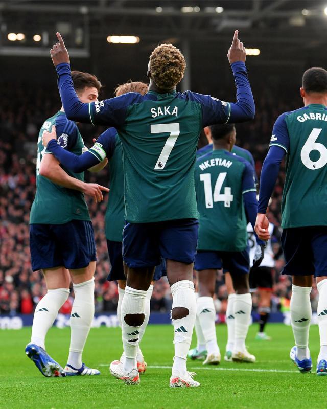 JND28查询-【英超】萨卡闪击，农场主顽强反超，阿森纳1-2富勒姆